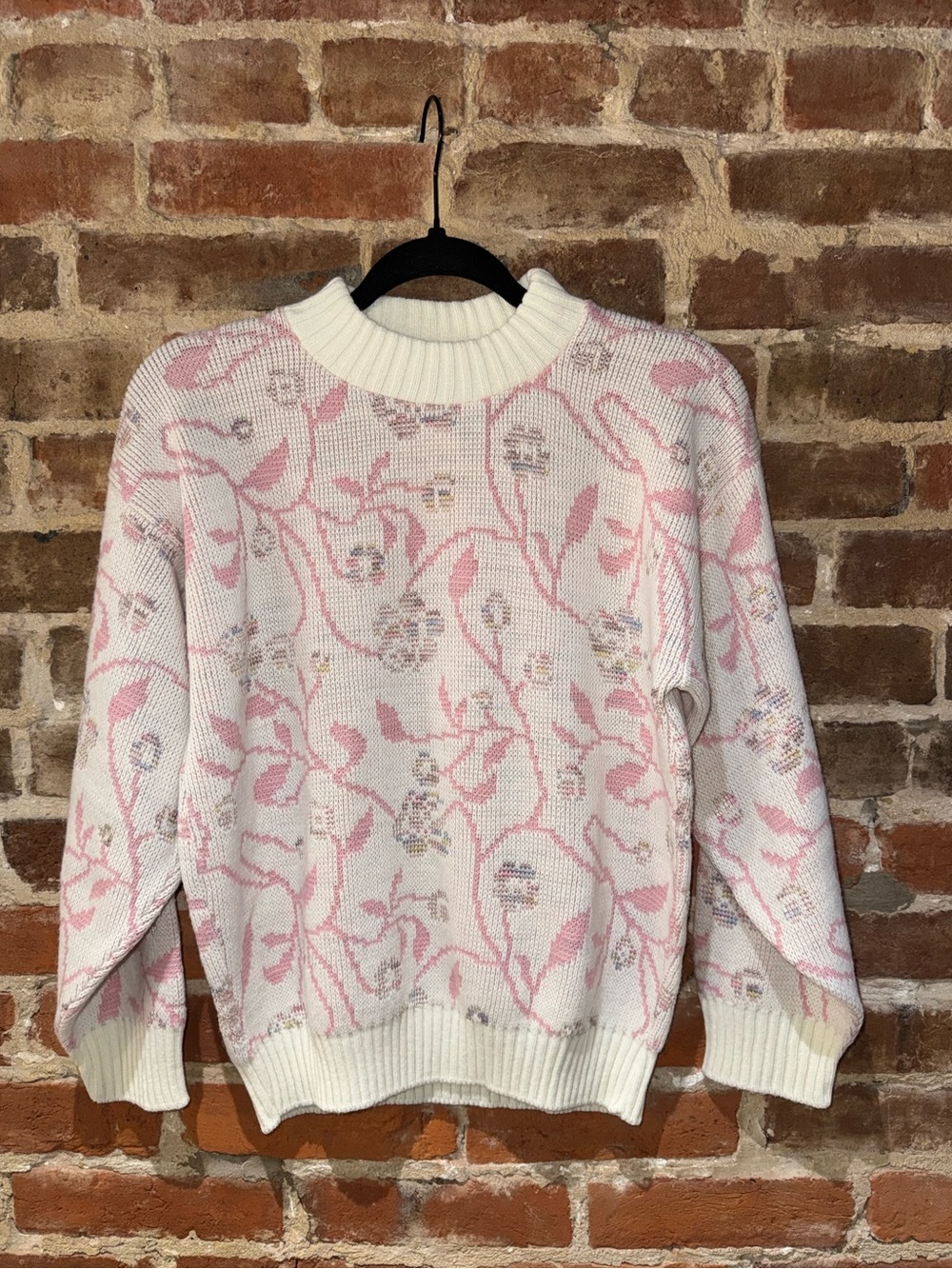 Diversity Sport Vintage Cottage-core 80’s sweater small petite